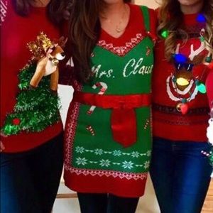 Women’s Ugly Christmas sweater dress